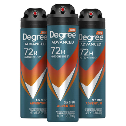 72-hour sweat and odor protection claim