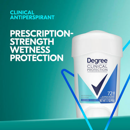 72-hour sweat and odor protection claim
