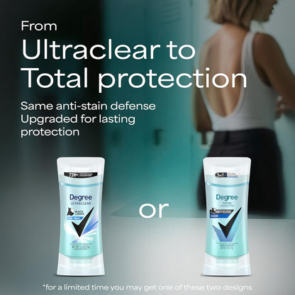 72-hour sweat and odor protection (upgraded from 48-hour formula)