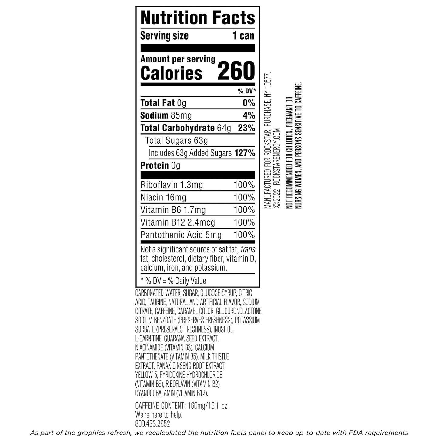 >75mg caffeine per can shown to improve attention