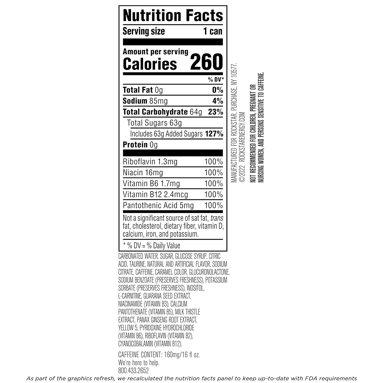 >75mg caffeine per can shown to improve attention