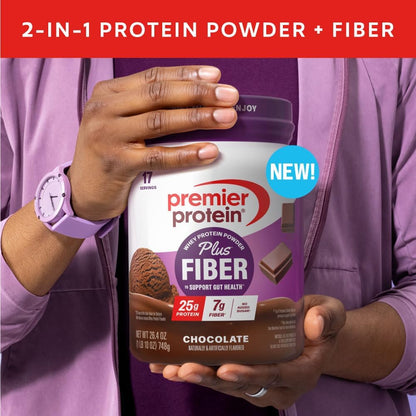 7g prebiotic fiber blend from three fiber sources to support gut microbiome health