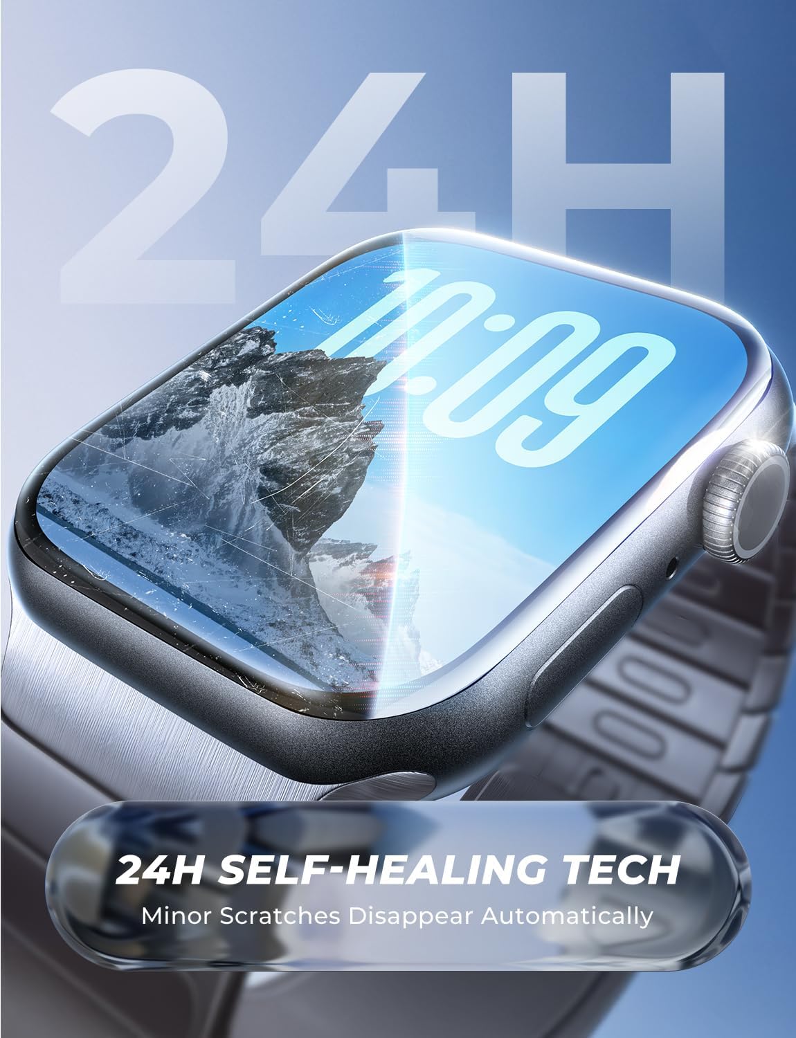 7h hardness rating with anti-scratch and anti-fingerprint coating