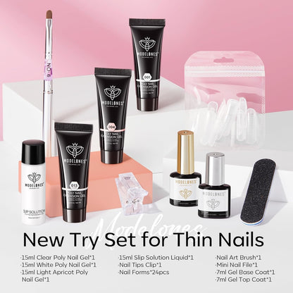 7ml base and top coat included for full sealing and glossy finish