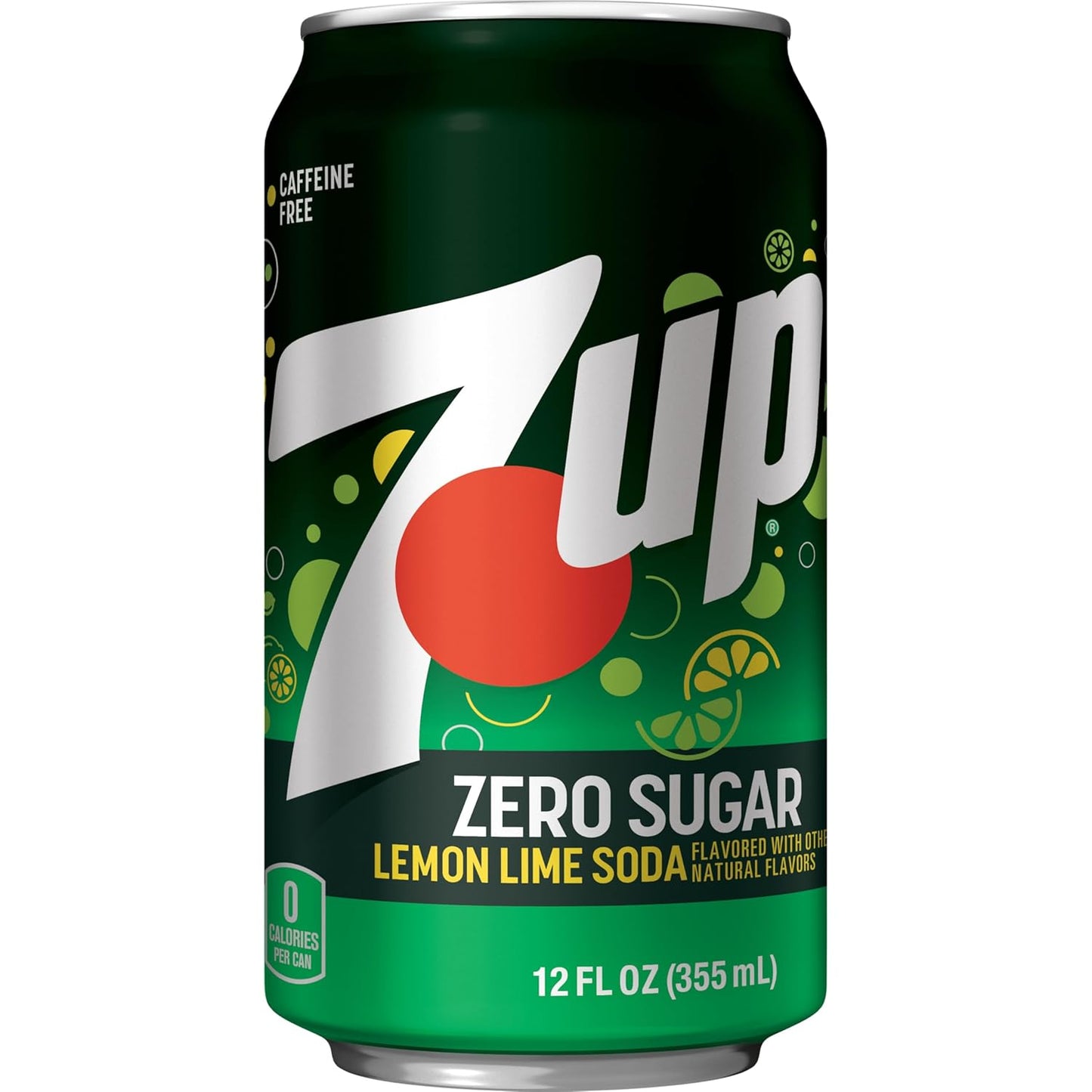 7UP Zero Sugar Soda, 12-Pack Cans – Guilt-Free Wellness Drink for Mindful Home Routines