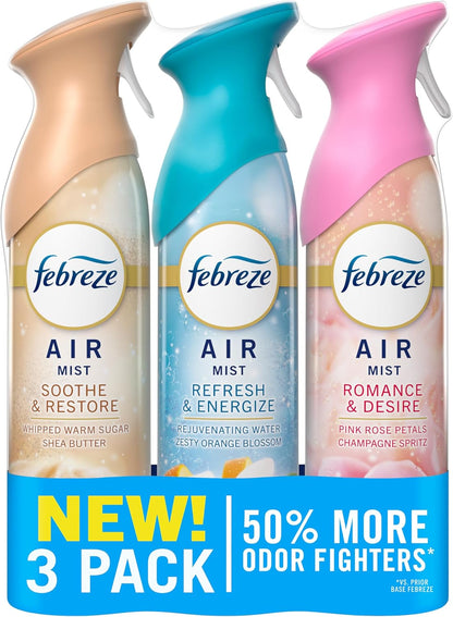 8.1oz aerosol spray bottle sold in a pack of 3 (24.3oz total)