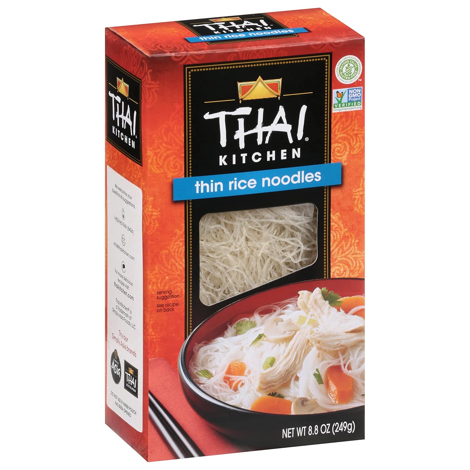 8.8 oz single pack of thin rice noodles