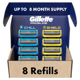 Gillette ProGlide Razor Blade Refills – Cooling and Skin-Shielding Variety Pack for a Calm, Irritation-Free Daily Shave Ritual