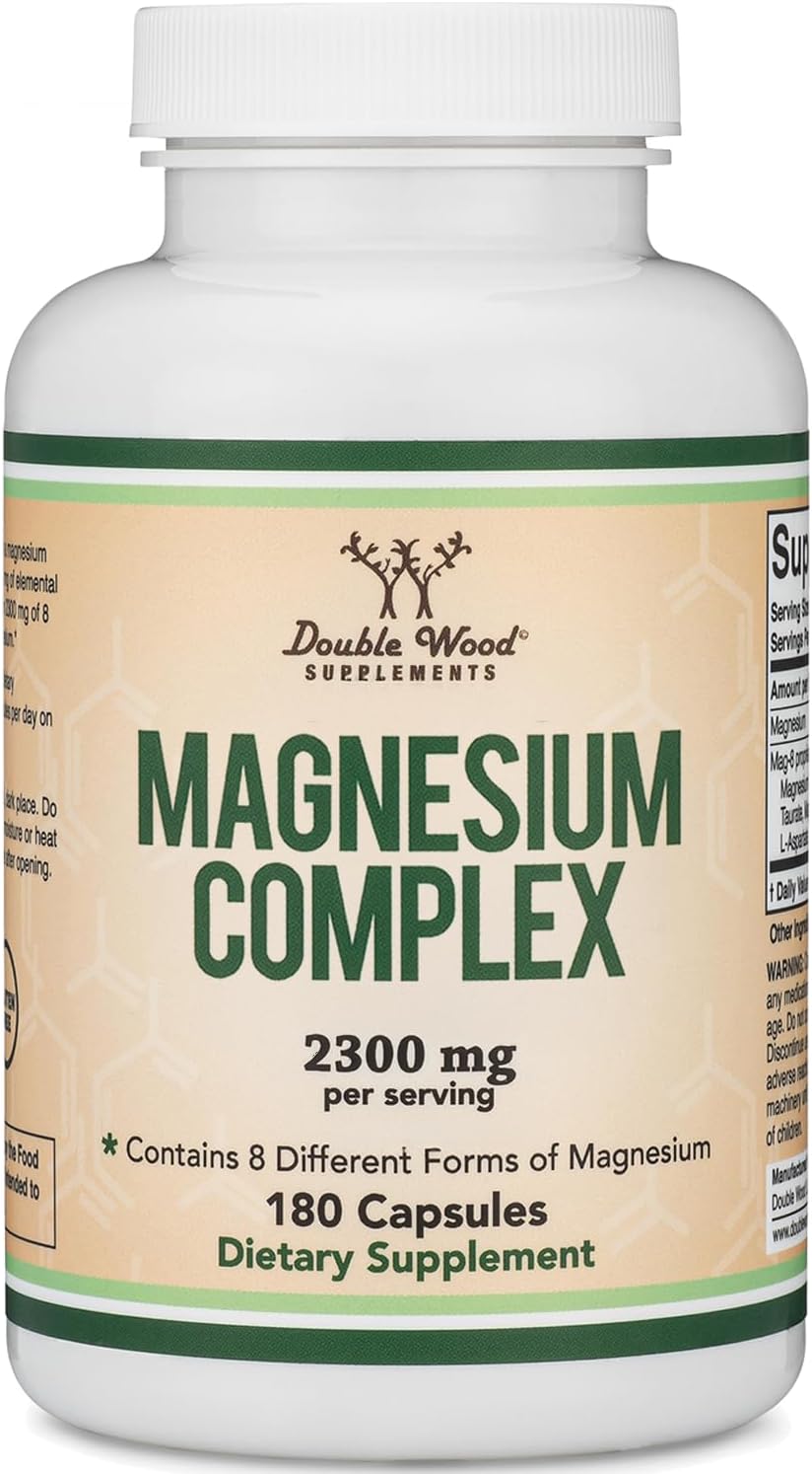 8-form magnesium blend (citrate, bisglycinate, taurate, oxide, malate, l-aspartate, orotate, ascorbate)