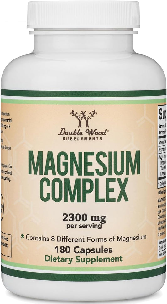 8-form magnesium blend (citrate, bisglycinate, taurate, oxide, malate, l-aspartate, orotate, ascorbate)
