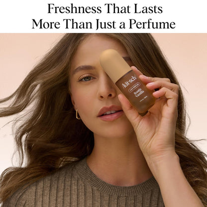 8-hour claimed scent duration with warm tonka, vanilla, and cedar notes