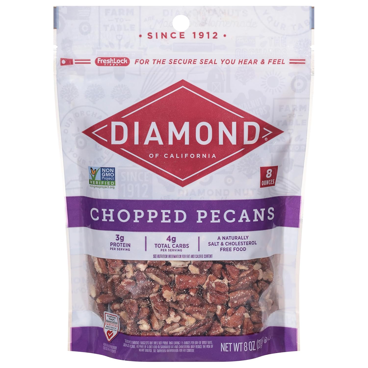 8 oz bag with approximately 8 servings (plus 16 oz size variant for higher-volume users)