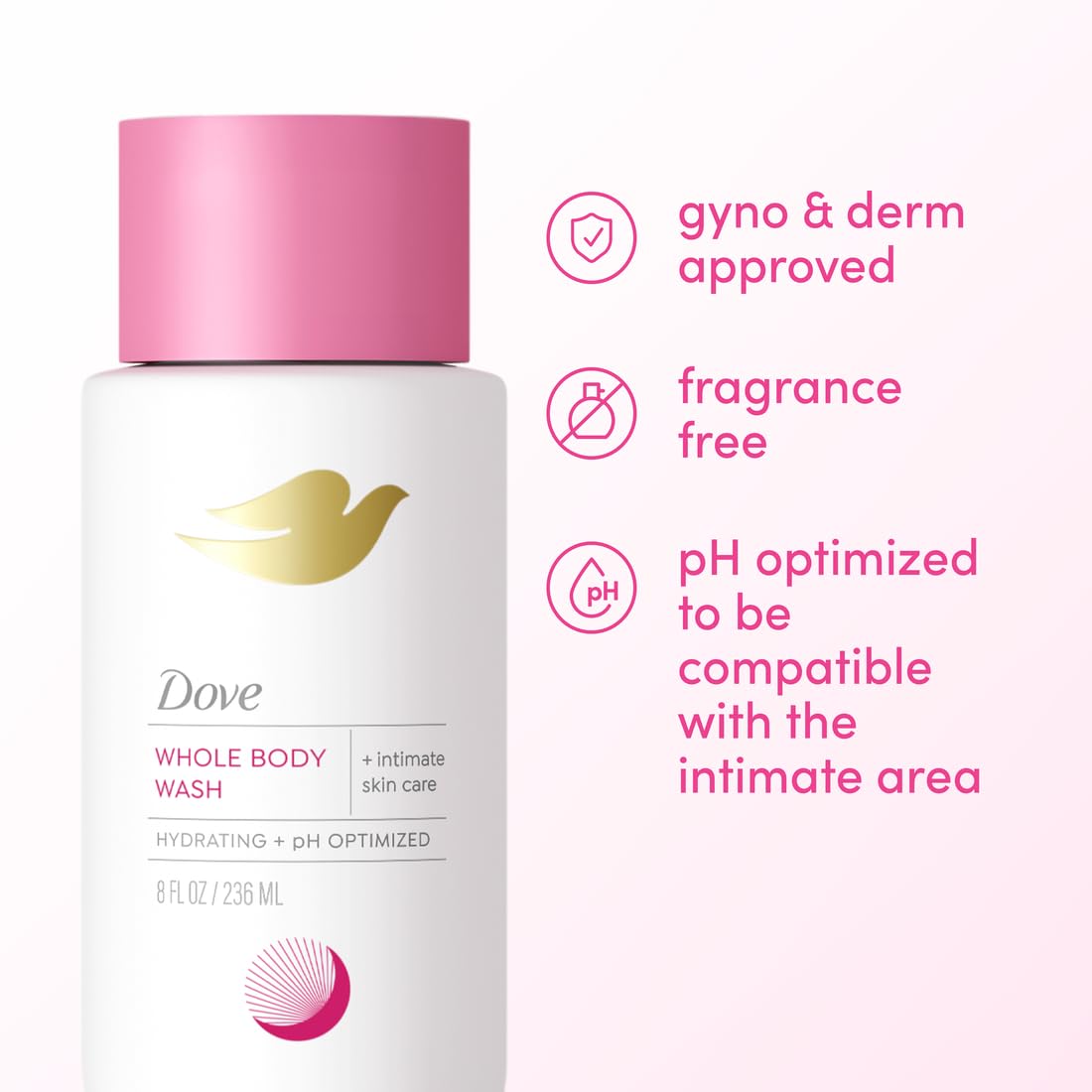 8 oz liquid body wash format