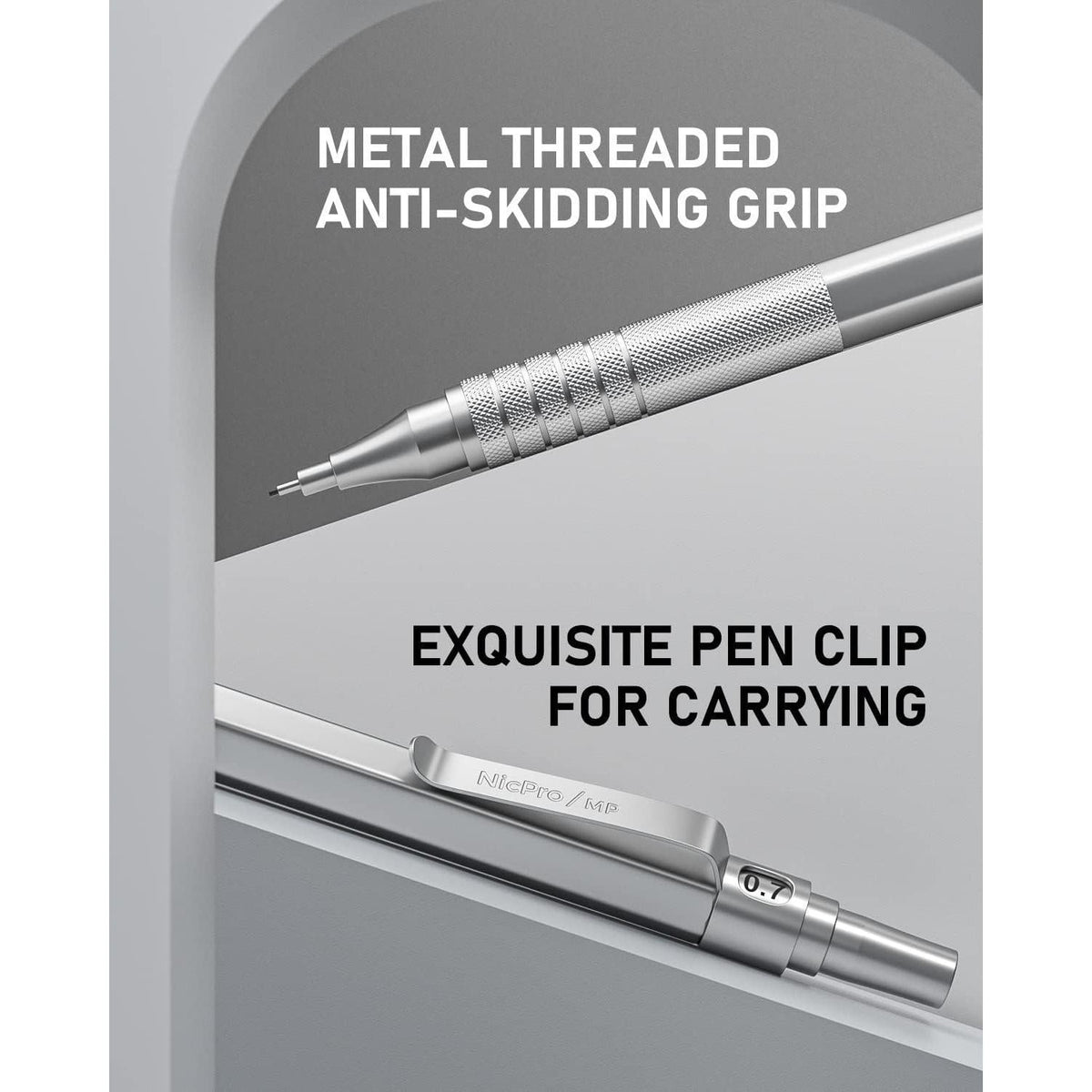 8 tubes of 0.5mm hb resin lead refills (480 pieces total) engineered to resist tip and shaft breakage