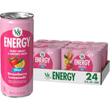 V8 +Energy Healthy Energy Drink – Wind-Down Workday Wellness Ritual with 80mg Tea Caffeine and One Serving of Fruits and Vegetables