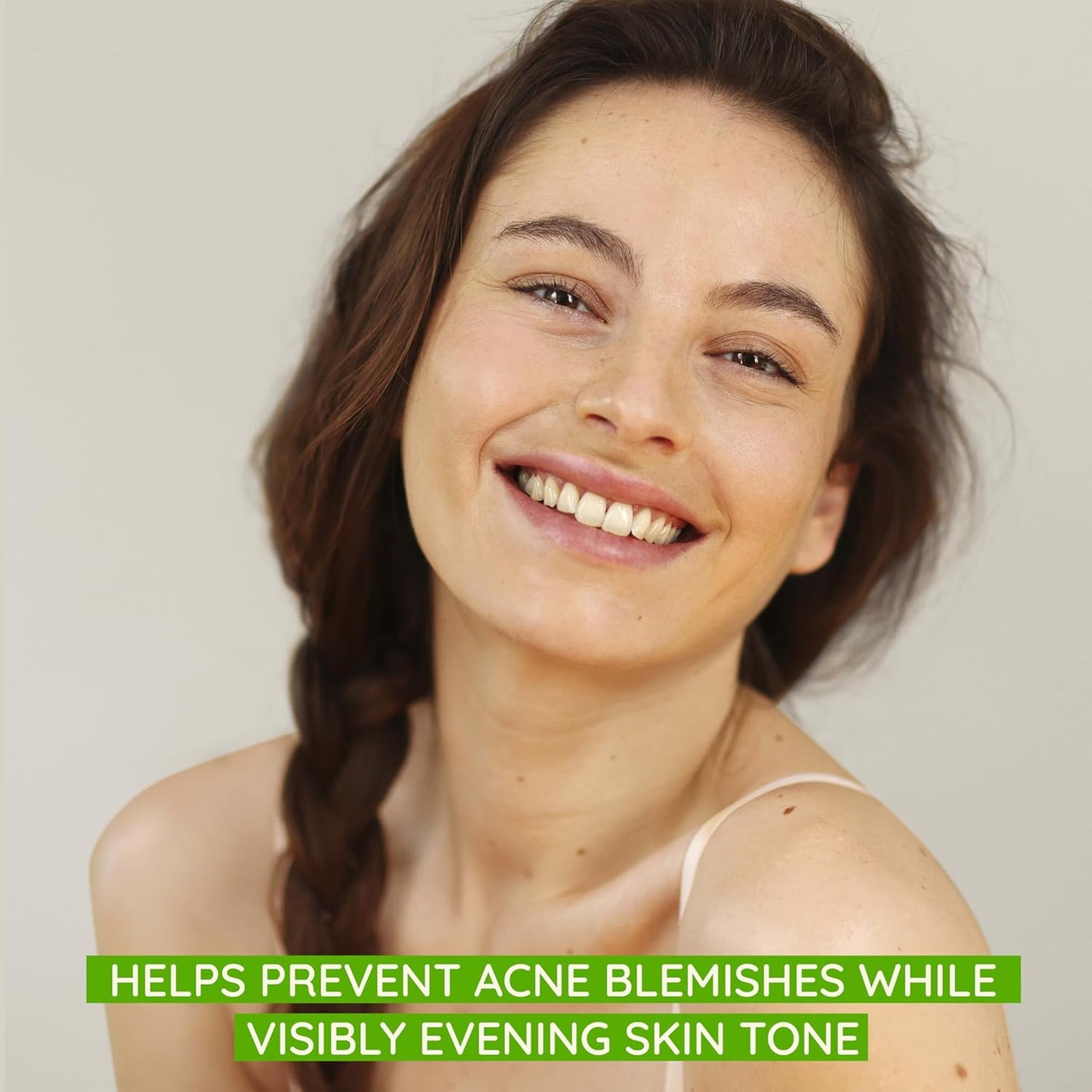 oil-free, non-comedogenic formula safe for acne-prone and oily skin