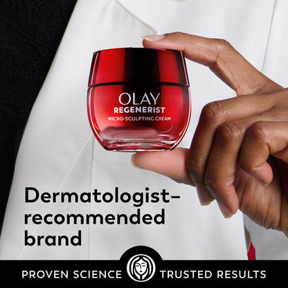 Olay Regenerist Micro-Sculpting Cream – Nightly Anti-Aging Ritual for Radiant, Firmed Skin