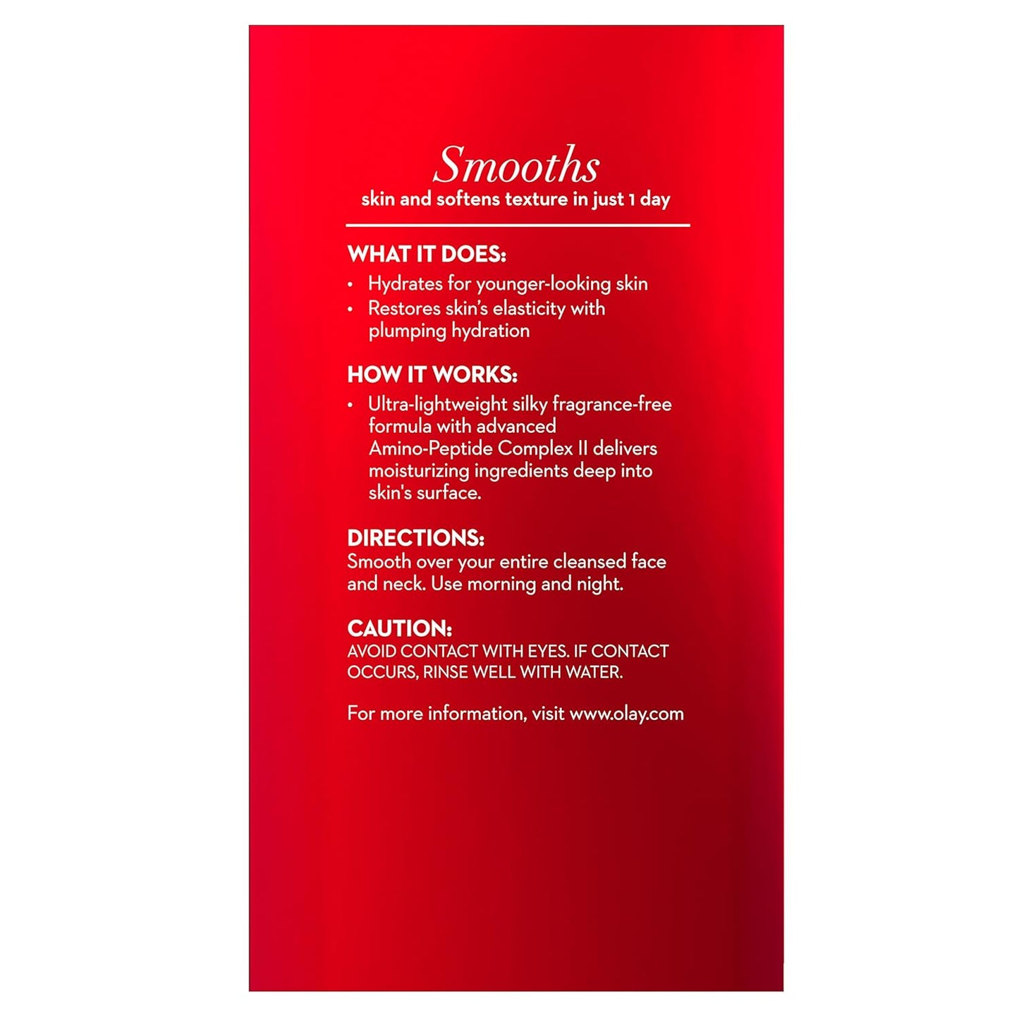 fragrance-free formula suitable for sensitive skin