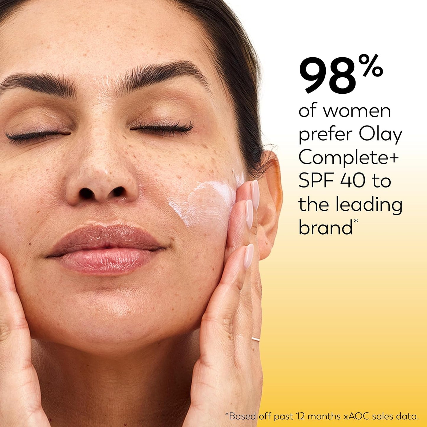 Olay Complete+ Daily Moisturizer with SPF 40 – Nourishing Skincare Ritual for Sensitive Skin
