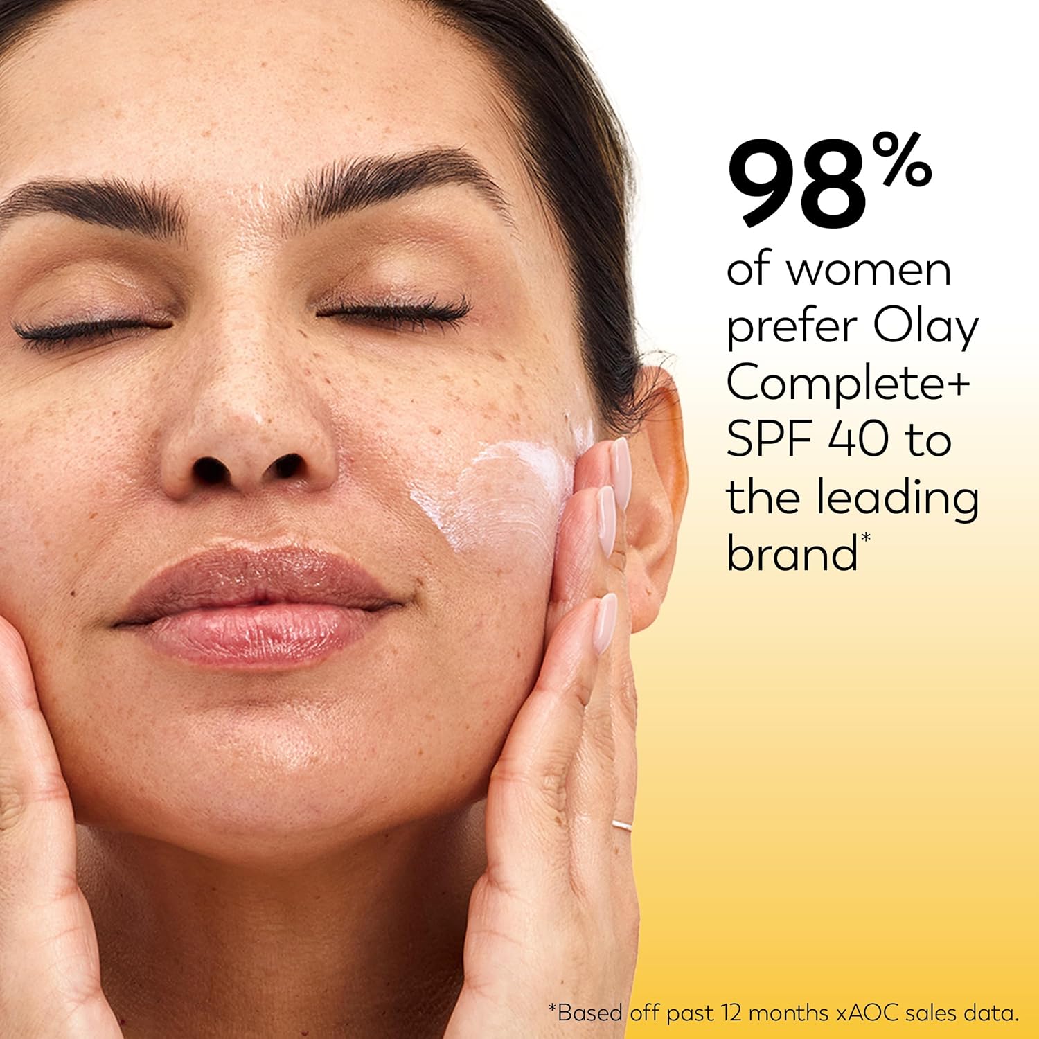 Olay Complete+ Daily Moisturizer with SPF 40 – Nourishing Skincare Ritual for Sensitive Skin