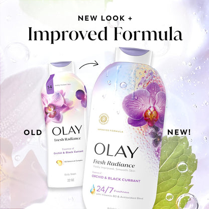 Olay Body Wash for Women – Nourishing Daily Shower Ritual with Vitamin B3 & Plant-Based Cleansers