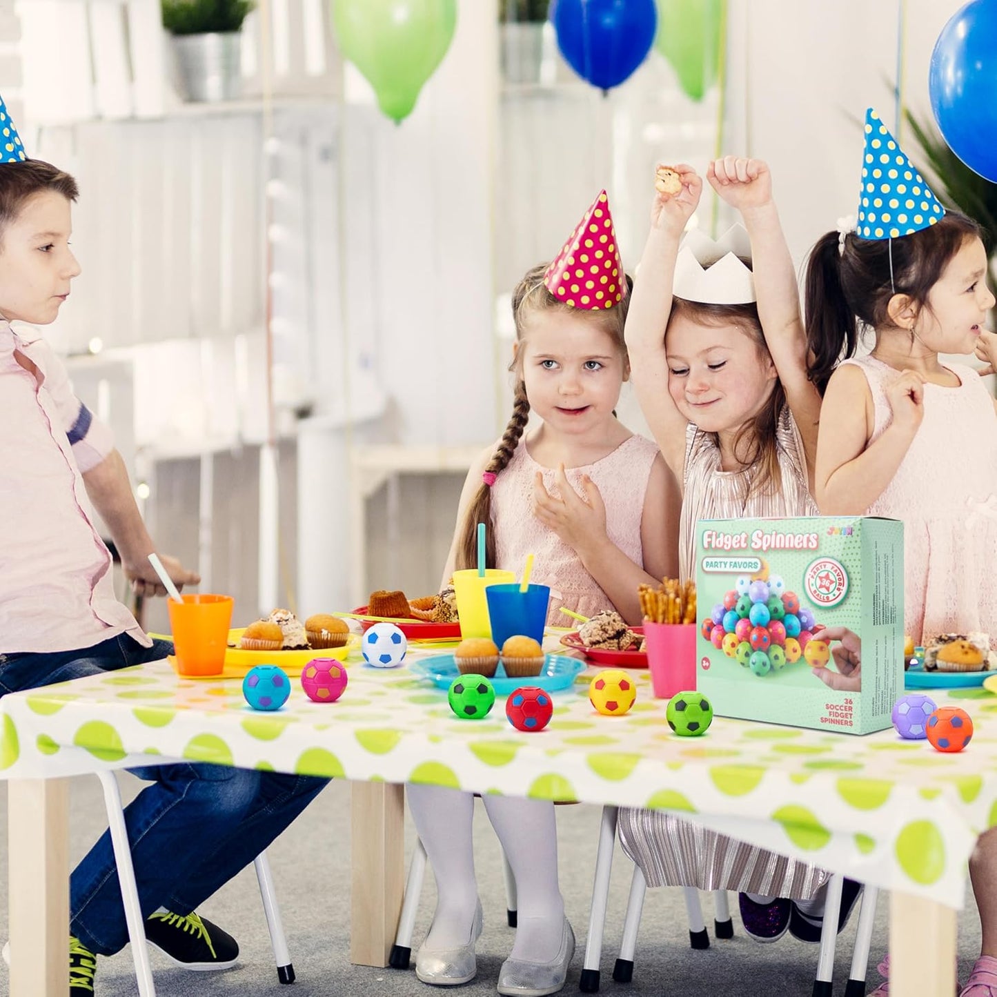 smooth-spinning durable plastic mechanism for tactile stress relief