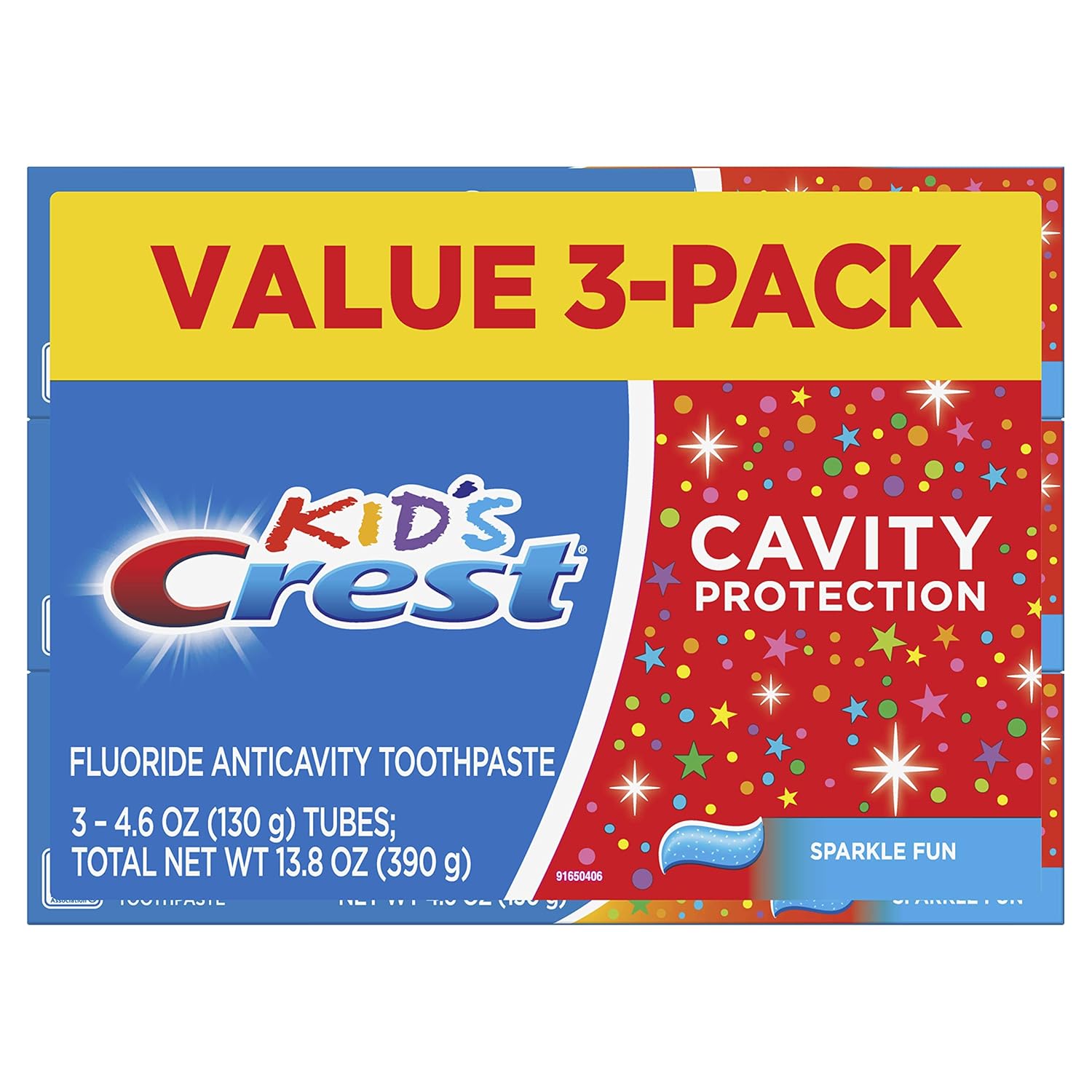 fluoristat (sodium fluoride 0.15% w/v) as active cavity-fighting ingredient
