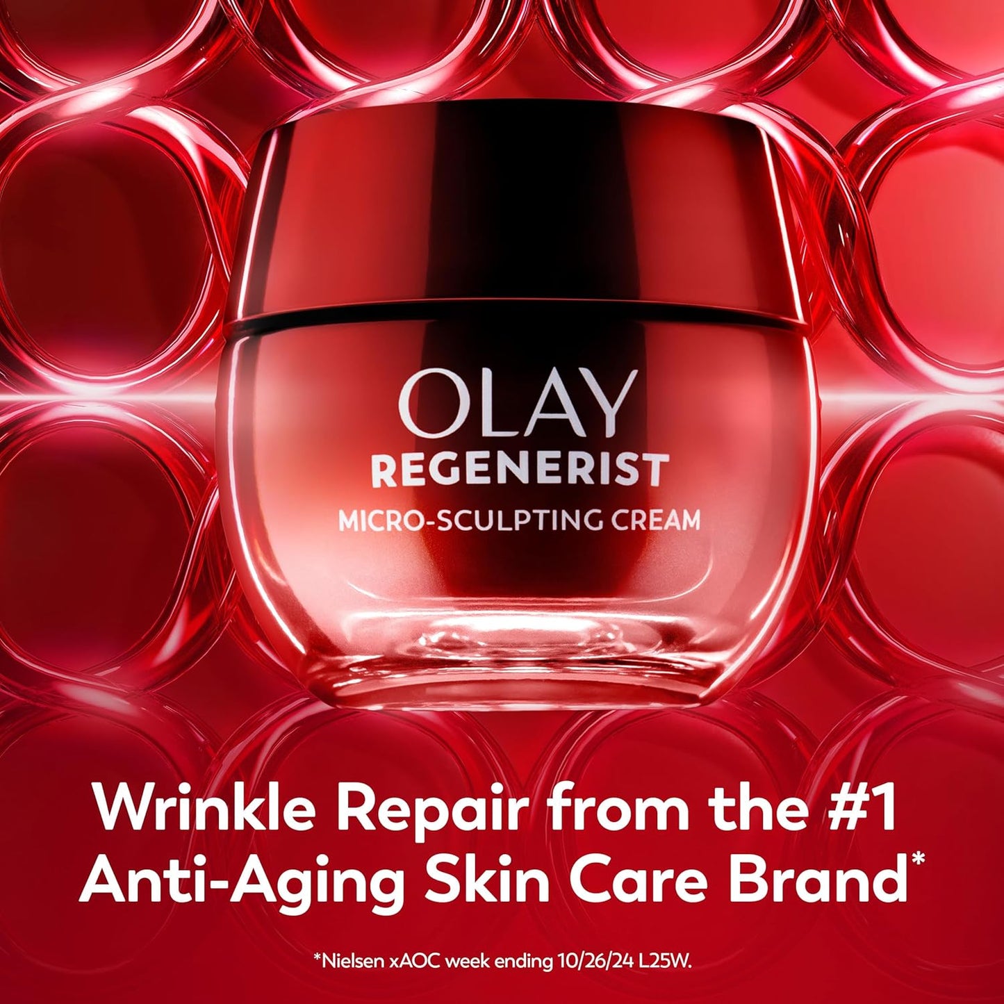 Olay Regenerist Micro-Sculpting Cream – Nightly Anti-Aging Ritual for Radiant, Firmed Skin