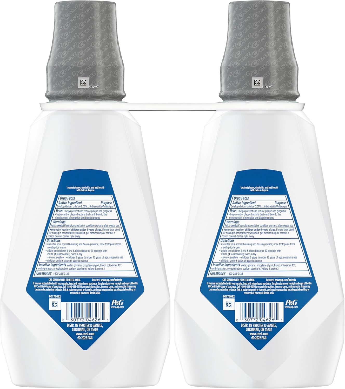 Crest Pro-Health Gum Care Mouthwash – Alcohol-Free Oral Rinse for Your Daily Wellness Ritual