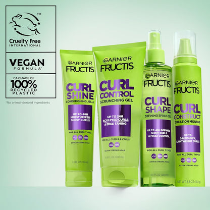 Garnier Fructis Curl Shape Defining Spray – Nourishing Hair Care Ritual for Self-Care Moments