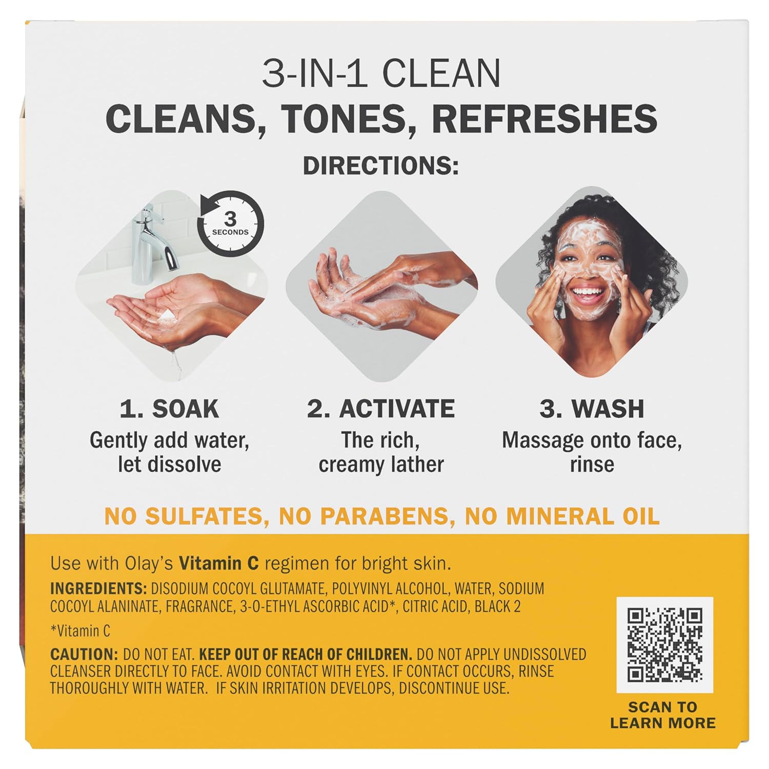 Cleansing Melts – Vitamin C Face Wash for Your Daily Wind-Down Skincare Ritual