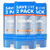 Gillette Clear Gel Antiperspirant for Men – 72hr Protection for Your Daily Self-Care Ritual