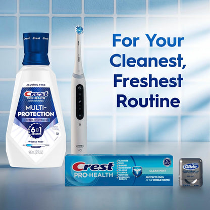 Crest Pro-Health Advanced Mouthwash – Alcohol-Free Nighttime Rinse for Calm Evening Routines