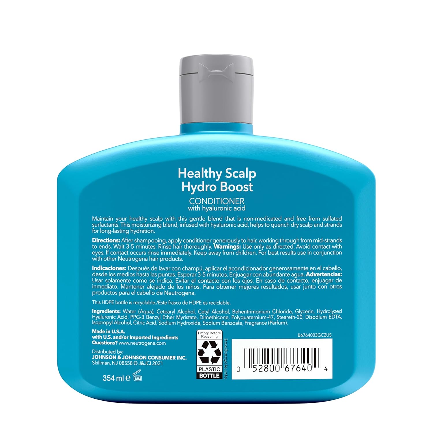 Neutrogena Hydro Boost Conditioner – Hydrating Scalp Care for Your Daily Self-Care Ritual