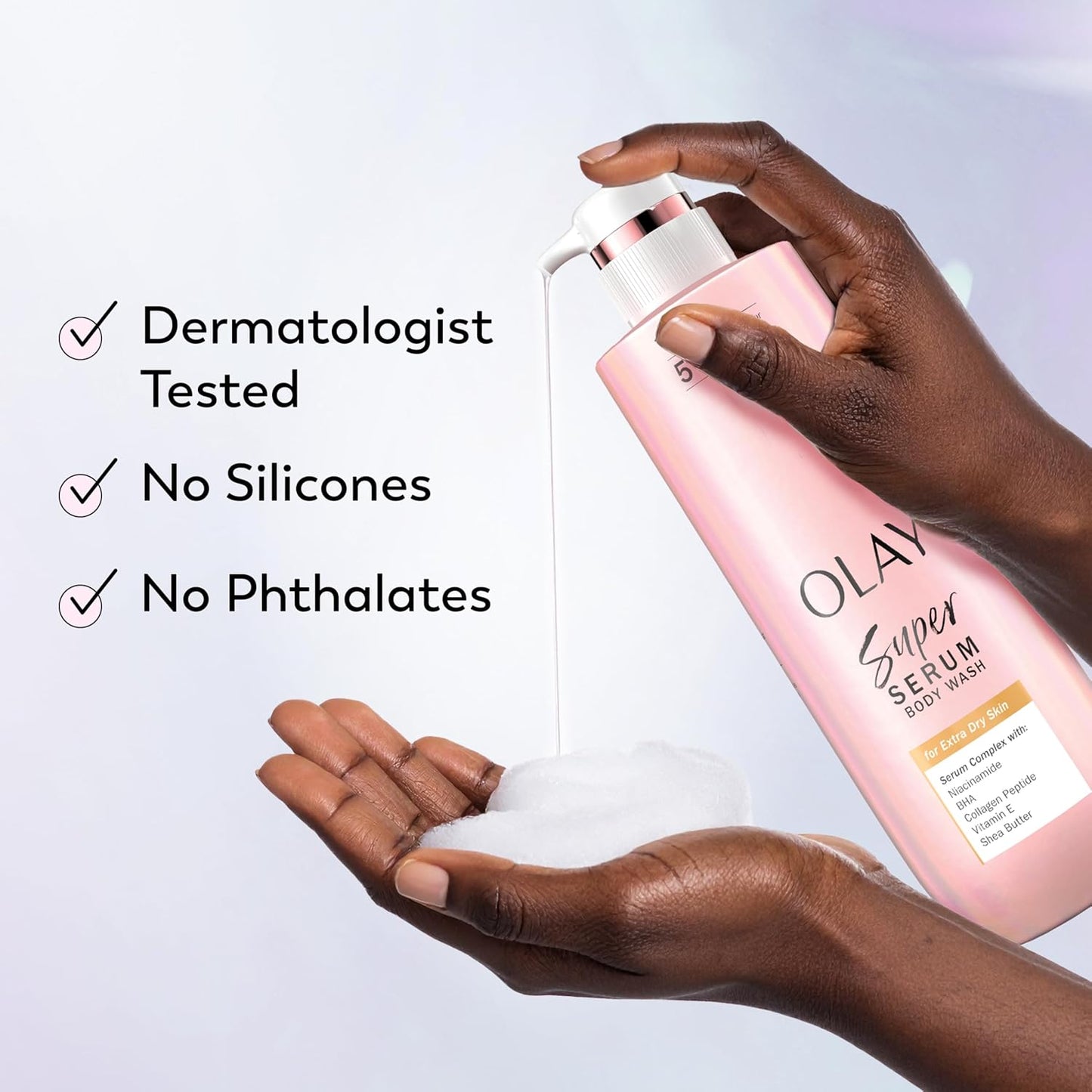 Olay Super Serum Body Wash – Nightly Wind-Down Ritual for Hydrated, Glowing Skin