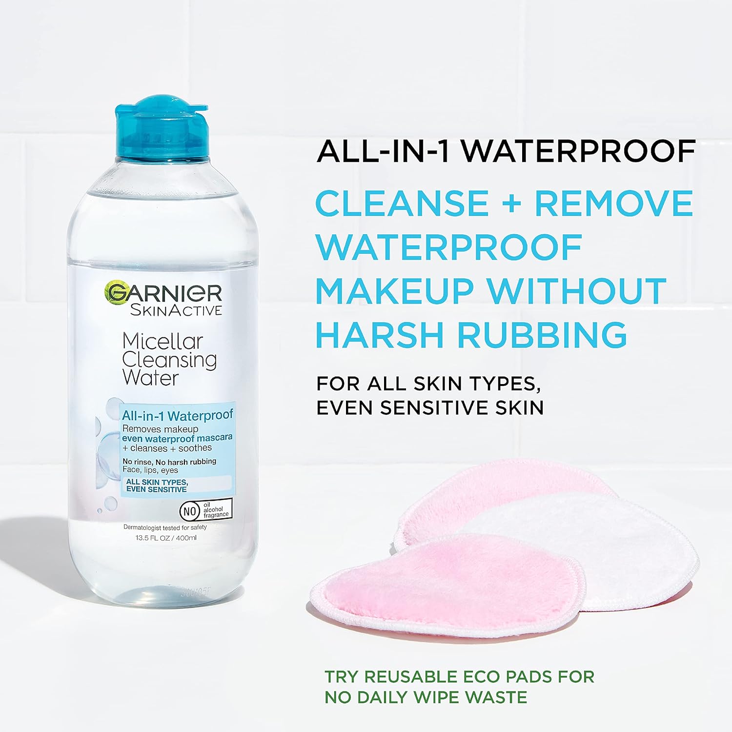 safe for use on eye area including waterproof mascara removal