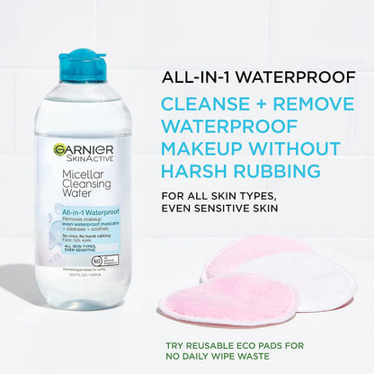 safe for use on eye area including waterproof mascara removal