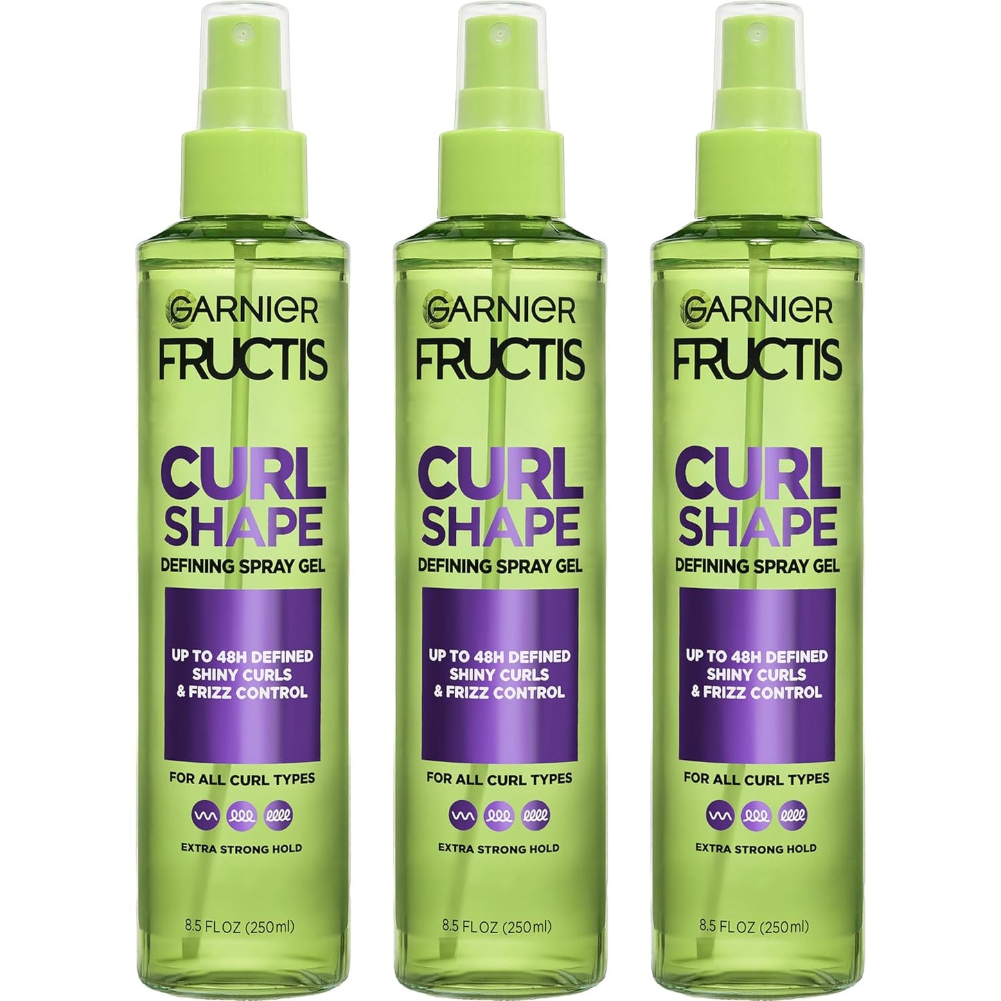 lightweight spray gel format for even, mess-free curl coating