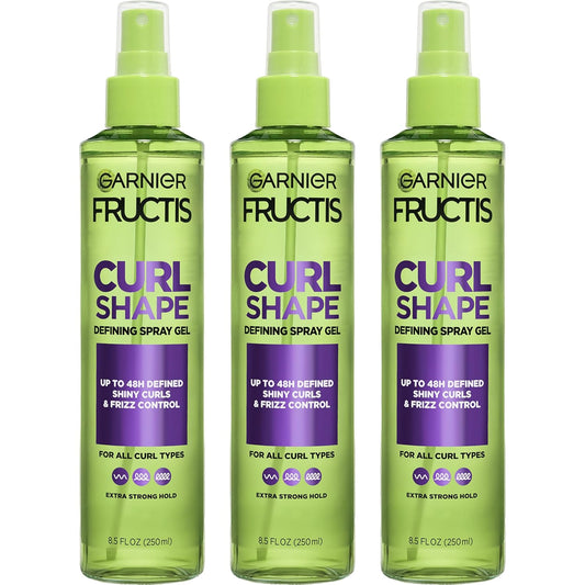 lightweight spray gel format for even, mess-free curl coating