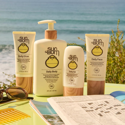 Sun Bum Daily SPF 30 Face Lotion – Dewy Glow Moisturizer for Your Morning Skincare Ritual
