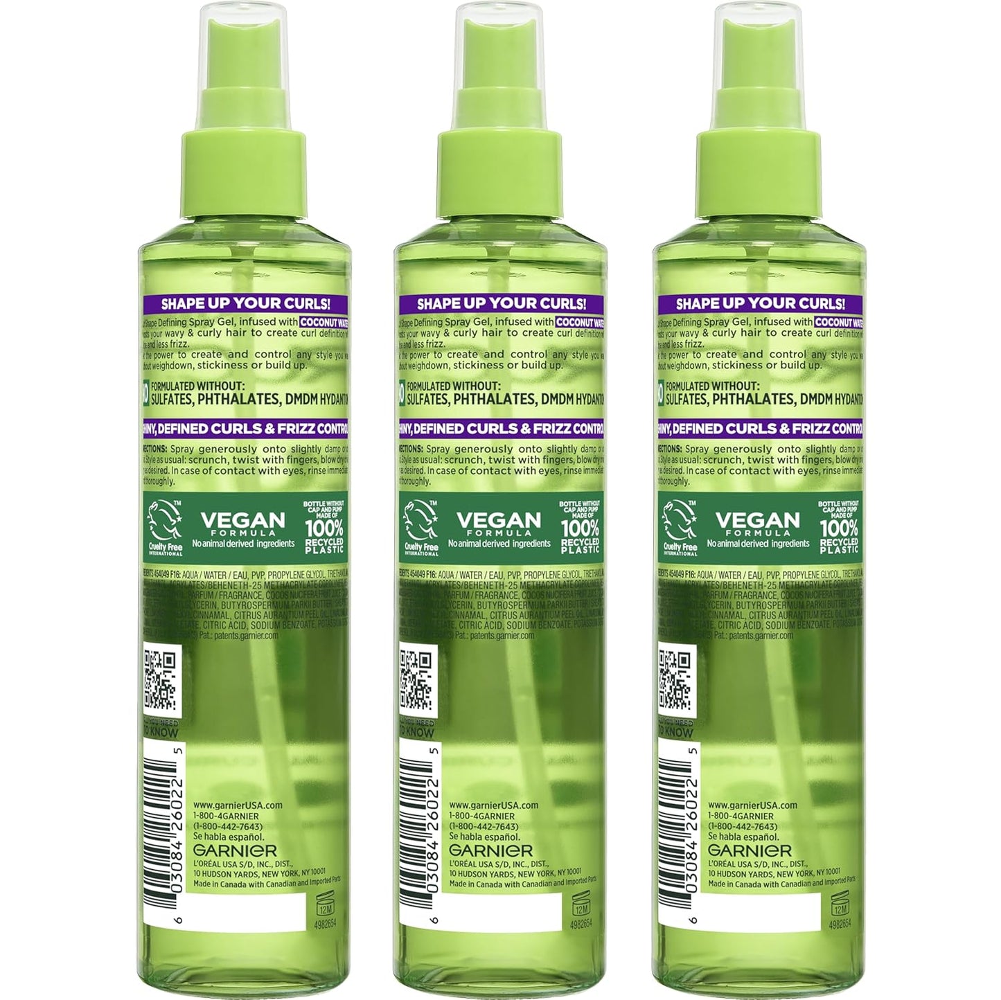 Garnier Fructis Curl Shape Defining Spray – Nourishing Hair Care Ritual for Self-Care Moments