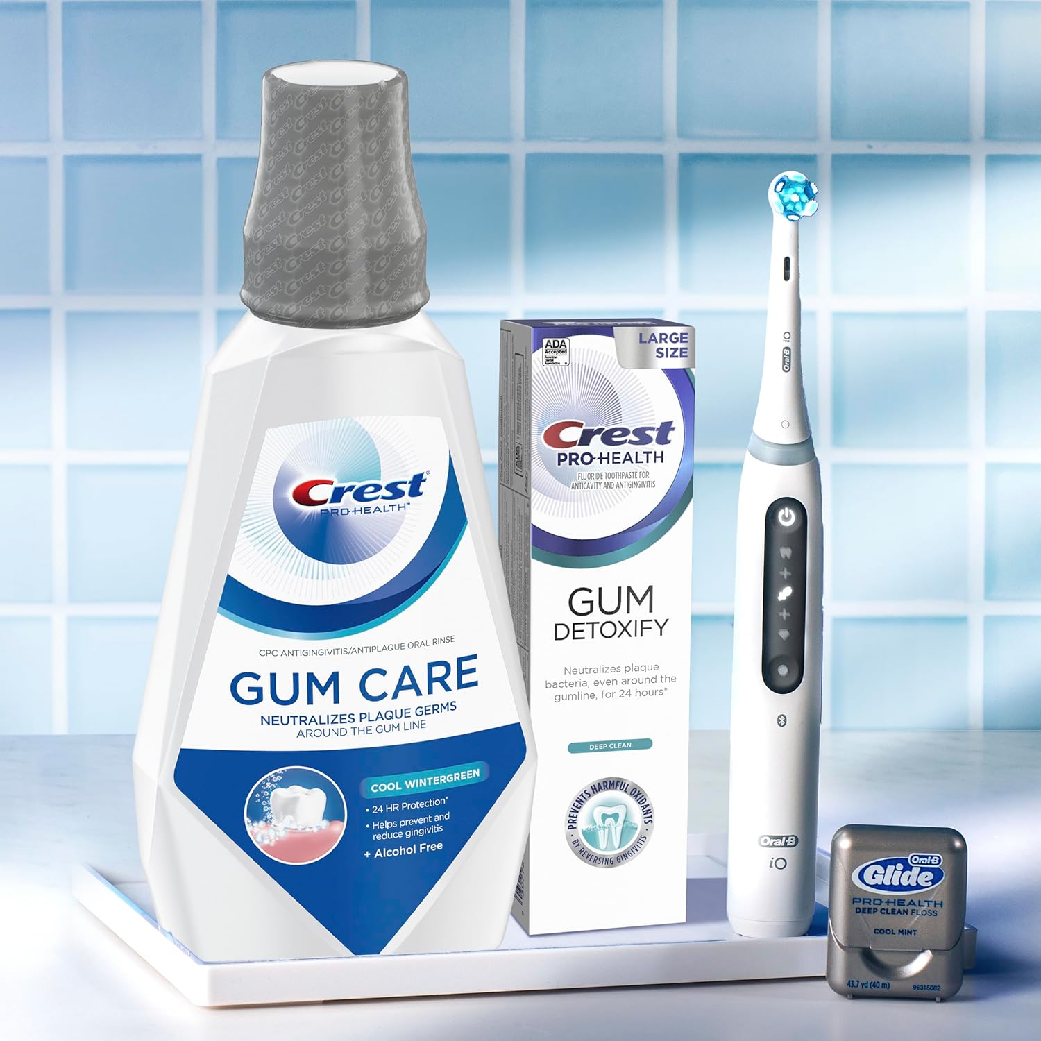 Crest Pro-Health Gum Care Mouthwash – Alcohol-Free Oral Rinse for Your Daily Wellness Ritual