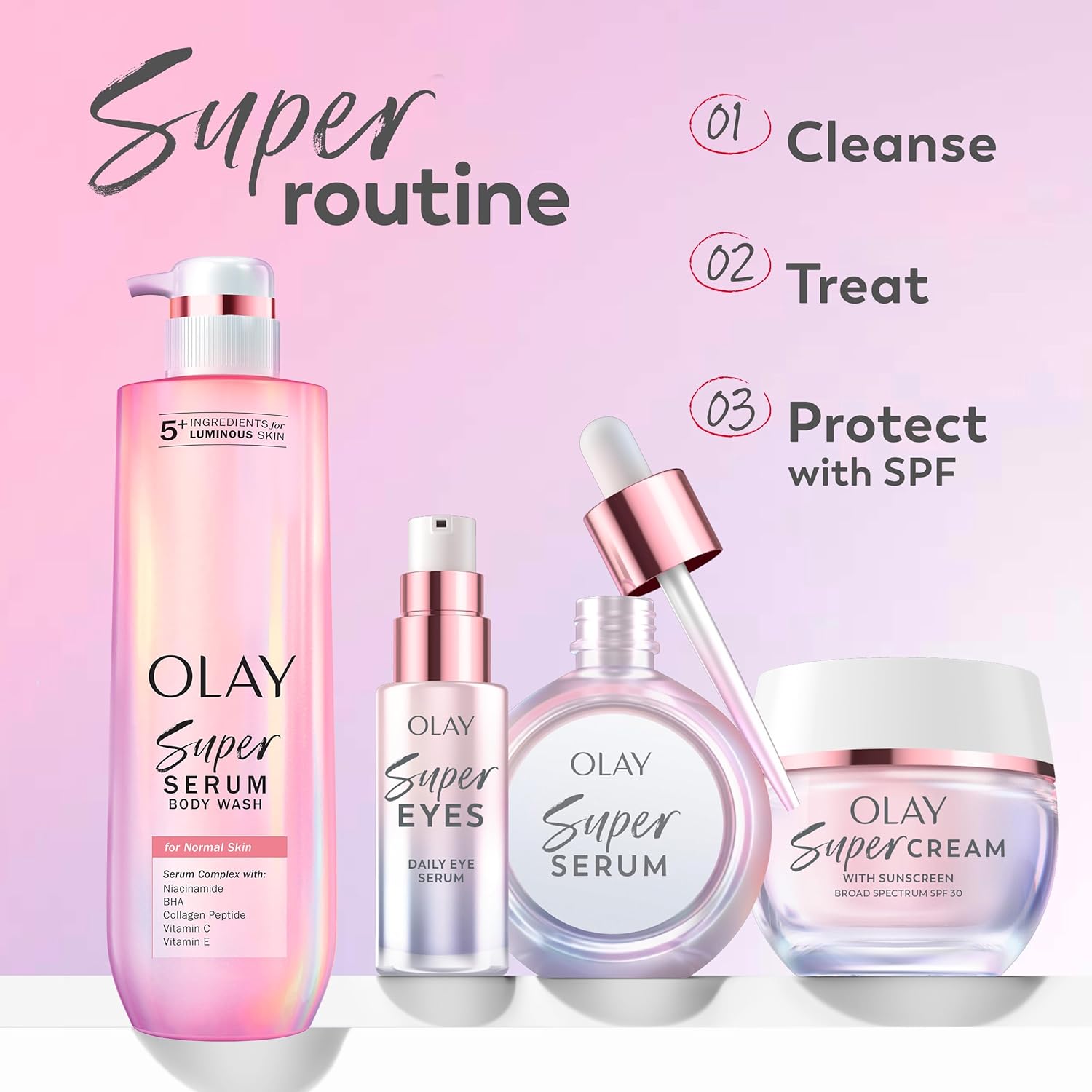Olay Super Cream with Sunscreen SPF 30 – Nourishing Daily Moisturizer for Your Self-Care Ritual