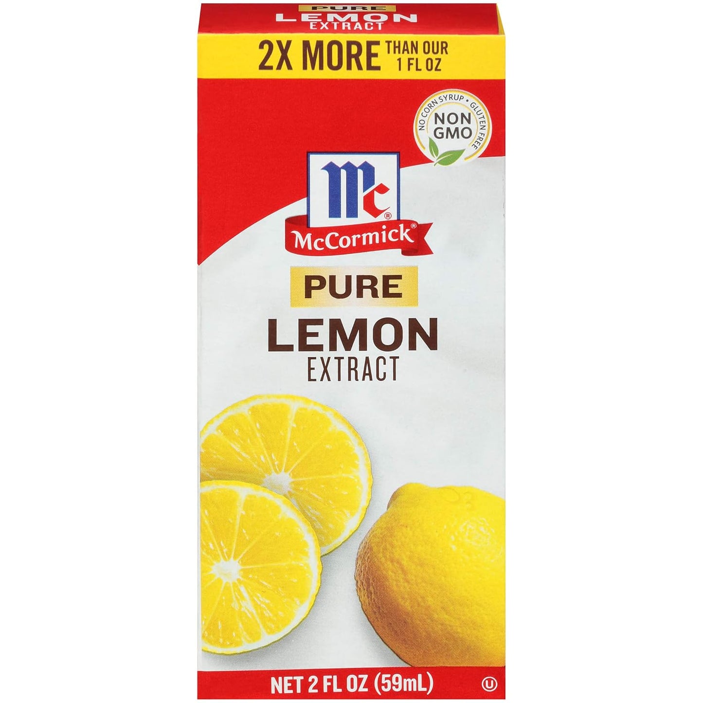 83% alcohol, water, and oil of lemon formulation for potent, shelf-stable flavor