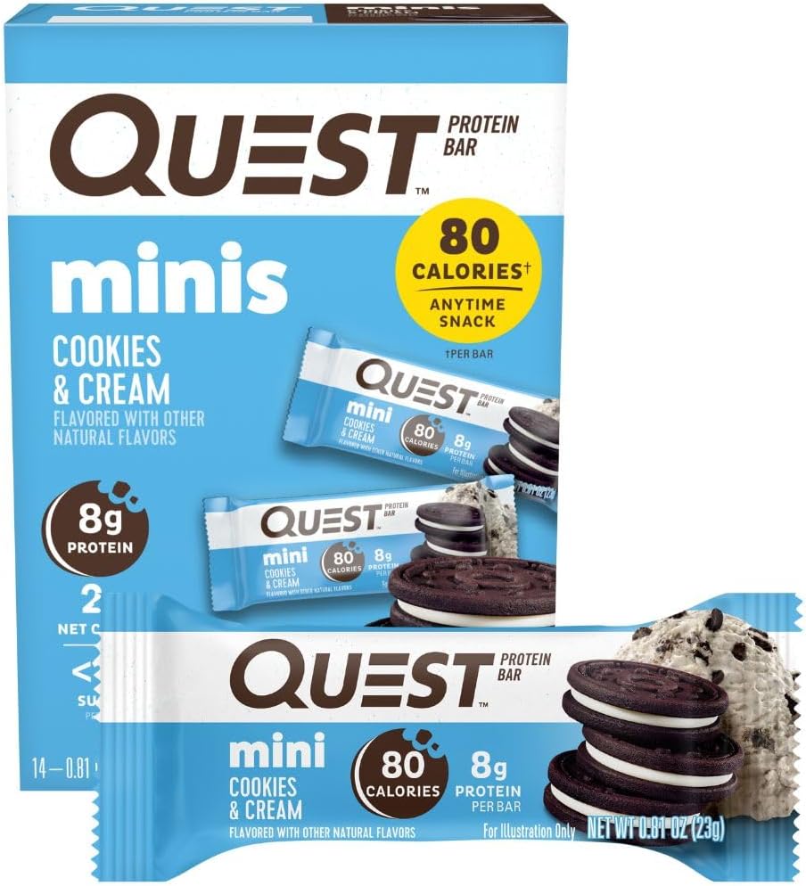 8g of protein per mini bar