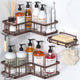 Bronze - 3-Piece Set (2 Caddies, 1 Soap Holder)