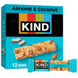 KIND Healthy Snacks Almond Bar – Nutritious Lunchbox Snack for Kids' School Day, Individually Wrapped 12 Count