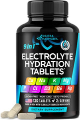 Electrolyte Tablets – Daily Mineral Supplement for Mindful Wellness Routines, 9-in-1 Keto & Vegan Support