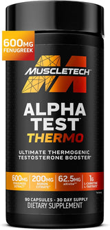 MuscleTech AlphaTest Thermo – Daily Wellness Ritual for Men Over 30, Bedside Testosterone & Vitality Support