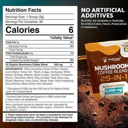 90 servings per 6.35 oz container, available as single pack or value pack of 2